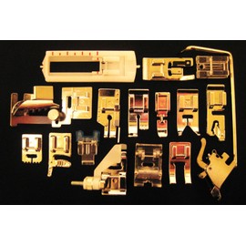 PFAFF 17 Sewing Feet Set -  Pfaff low Shank