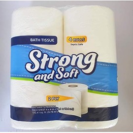 Toilet Paper 4 pack 240 sheets 2 ply