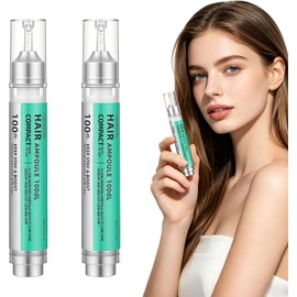 2PCS Sérum Capilar, Repara El Cabello Dañado y Suaviza El Frizz, Sérum Capilar, Hair Growth Serum, Fortalece Las Raíces Del Cabello y Promueve El Crecimiento Del Cabello (2PCS)