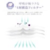 Sokaiteki Non-Woven Mask, Contoured, Flap Shape, 4 Layers, 30 Pieces,
