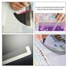 Diamond Painting Ruler SENRISE 4PCS 5D Diamond Embroidery Mesh Ruler