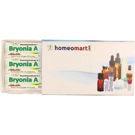 homeomart.com Bryonia Alba Homeopathy Pellets (Pills) 30C Potency, Pack of 3