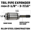 Powerbuilt Large Tailpipe Expander Set, Expand Exhaust Pipes, Round and