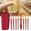 10Pcs/Set Watch Oil Cleaning Brush Small Parts Watch Repair Maintenance