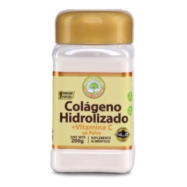 Colgeno Hidrolizado En Polvo 200gr  Vitamina C - Naturelab Sin sabor                                                                                  