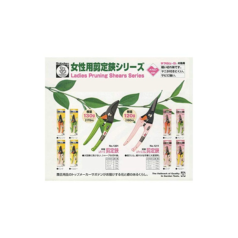 Pruner Scissors yellow