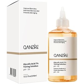 Glycolic Acid 7% exfoliating Toner, Facial exfoliating,Tightens and smooths pores, moisturize and Reduce Skin Tone, Daily Toner Makes Skin Tone More Even
