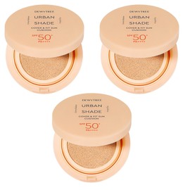 Deweytree Urban Shade Cover & Fit Sun Cushion SPF50+ PA++++, 14g, 3 pieces / 듀이트리 어반쉐이드 커버 앤 핏 선쿠션 SPF50+ PA++++, 14g, 3개