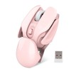 HXSJ Wireless Mouse 2.4Ghz 4 Button Rechargeable Photoelectric 1600Dpi Silent