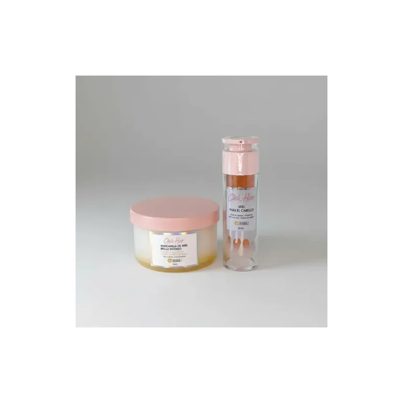 Kit Reparador Mascarilla Y Sérum De Miel Click Hair 350