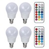45W LED RGB Bulb Light Colorful Changeable Remote Control Lamp