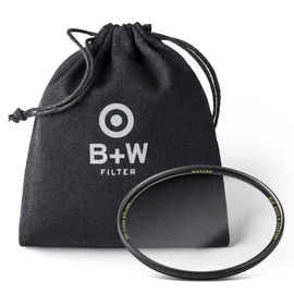 B+W Protective Filter, Clear Filter MRC Nano Master 72 mm (16x Hardened, Slim, Premium) 1101526 Black