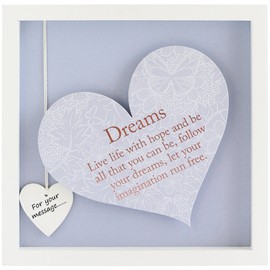 Arora 7606 Said with Sentiment Heart Frame, Multi-Colour, One Size