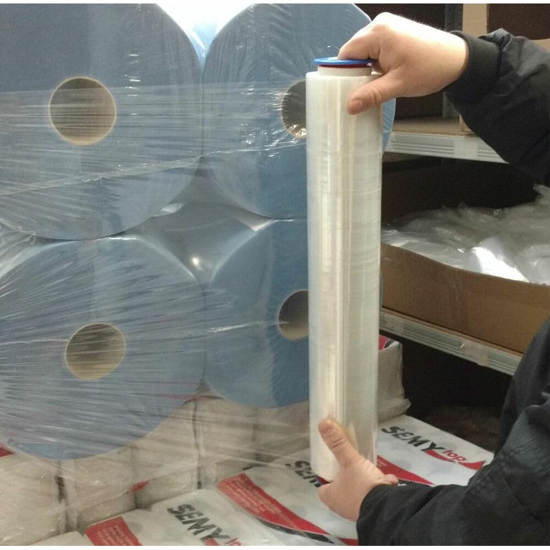 VEPATIM Dispenser Set for Stretch Film Hand Wrapping Film Easy