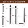ChengFu Cat Scratching Post Replacement M10 Screws，M10 and M8 Screws