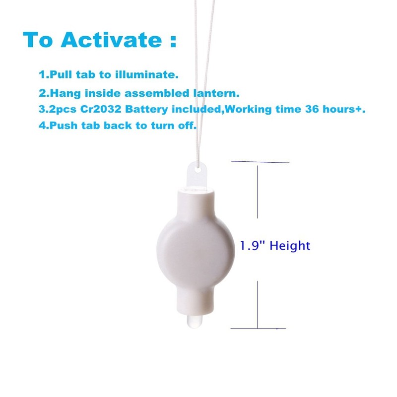 LOGUIDE Small LED Lights, 24 Pack, Battery Powered for Paper