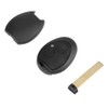 KIMISS Key Shell Cover, 2 Button Car Key Fob Fob