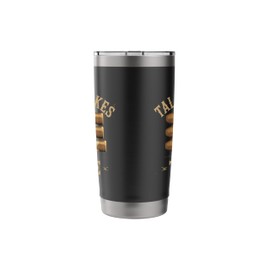 Talk Smokes To Me Funny Smoking Humorous Cigar Stainless Steel Insulated Tumbler