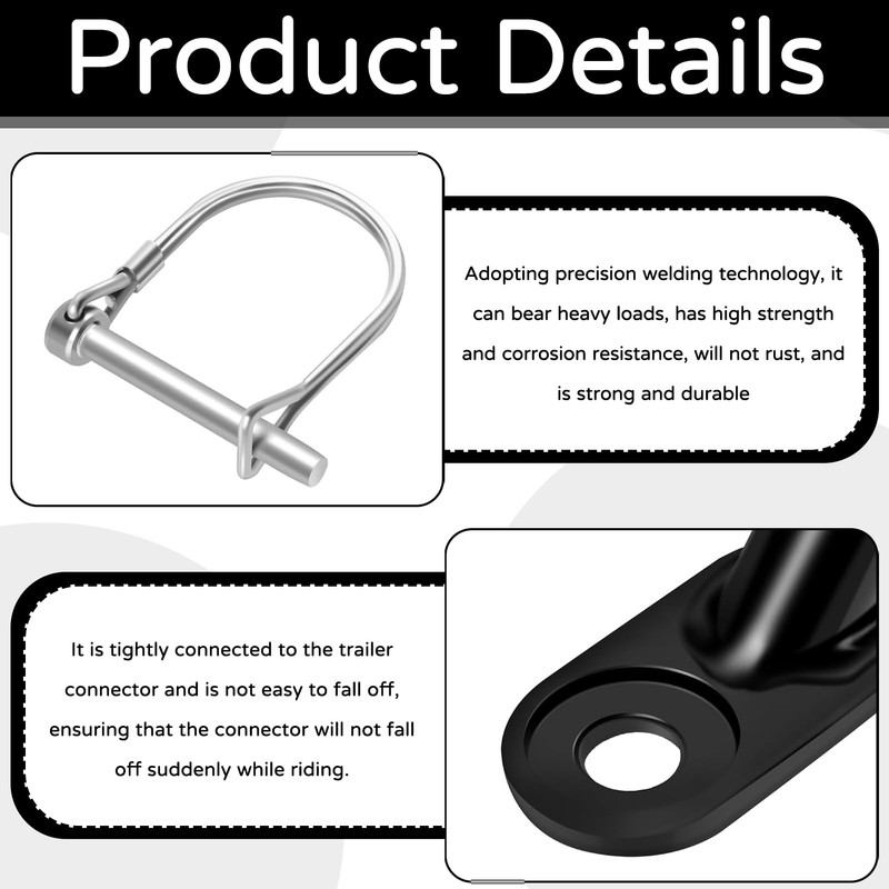 Adaptor bicycle trailer, bicycle trailer coupling e-bike, coupling bicycle trailer,
