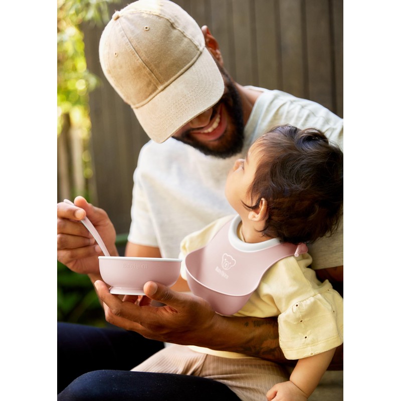 BabyBjörn 2 Pack Pale Pink Feeding Spoons