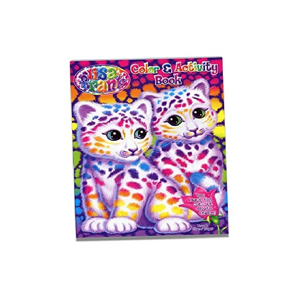 Lisa Frank Fun Coloring and Activity Book, Cute Cats Art