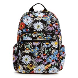Vera Bradley Cotton Campus Backpack, Daisies