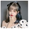 Eileen Gray Blue Wig, Natural Fluffy Feel, Women’s Wig, Straight,