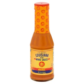 Louisiana Brand The Original Wing Sauce, Added Hot & Spicy Flavor for Wings (12 Ounce (Pack of 1))