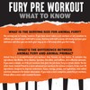 Animal Animal Fury Pre Workout Powder - Energy and Focus
