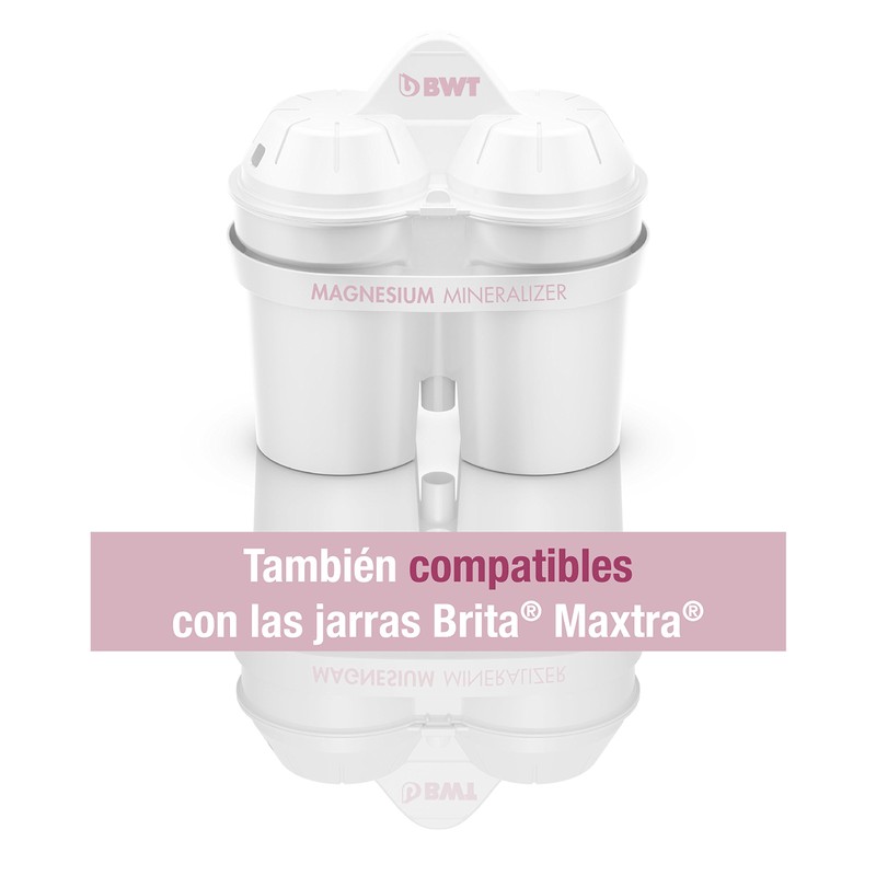 BWT Magnesium Mineralized Water 12x Acryl Weiß 8801502