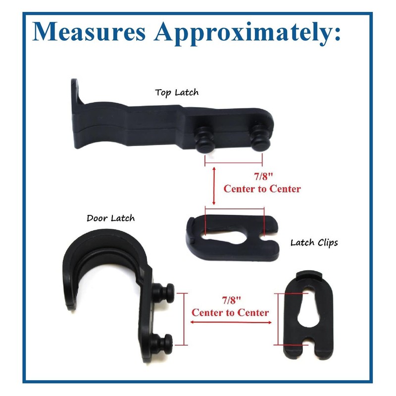 New Mailbox Plastic Latch Set Repair Kit for Solar Group