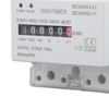 Electricity Watt Hour Meter Dual Color LED Indicator Rail Mount