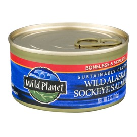 Wild Planet, Wild Sockeye Salmon, 6.00 OZ (Pack of 12) ( Value Bulk Multi-pack)