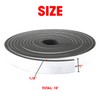 Neoprene Foam Strip Roll by Dualplex, 1" Wide x 10'