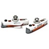 AWE® White Cassette Road Brake Blocks Grey/Orange/White 55mm