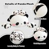 SQEQE Panda Stuffed Animals with 4 Baby Panda Plushies in