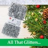 VFM - Christmas Tinsel Decorations for Christmas Tree (Silver)