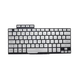 New Replacement Keyboard for Asus ROG Zephyrus G14 GA401 GA401U GA401IV GA401M GA401QH GA401QM Backlit US Silver