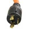 AC WORKS Generator to Transfer Switch L14-30 Inlet Box Adapter