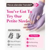 jozidea Petite Hands UV Gloves for Gel Manicures, UPF50+ UV