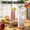 Portable Blender 4 Blades Cordless 300ml Capacity USB Rechargeable Handheld