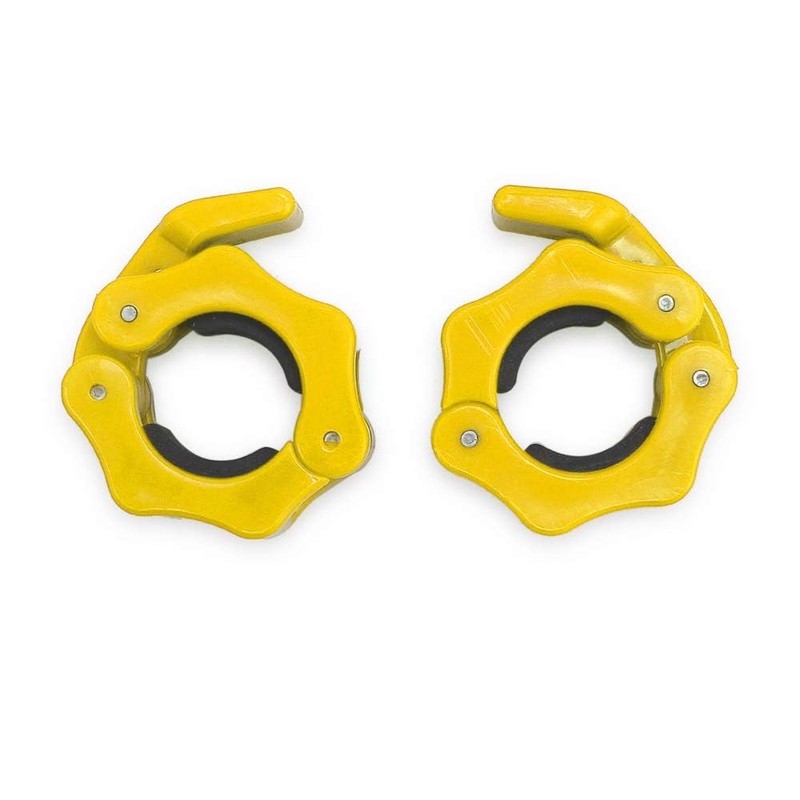 TnP Rubber Barbell Collars – Locking 1" Stanadard Size Weight