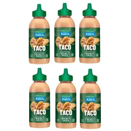 Hidden Valley® Original Ranch® Taco Secret Sauce, Spicy - 6 Pack, 12 oz Squeeze