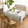 Horaldaily Spring Summer Tablecloth 60x140 Inch Rectangular, Wild Flowers Floral
