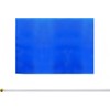 50 Packs Blue Small Flags on Sticks Hand Waving Flag
