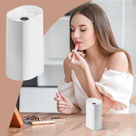 Dispensador Automático De Hisopos Contenedor Práctico Para Almacenar Hisopos Estuche Organizador Higiénico para Herramientas de Maquillaje Viajeras Mujeres Tocador Baño