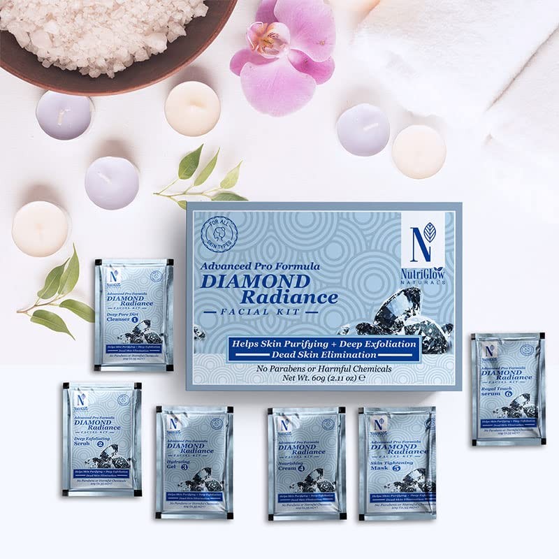 NUTRIGLOW NATURAL'S Advanced Pro Formula Diamond Radiance Facial Kit For