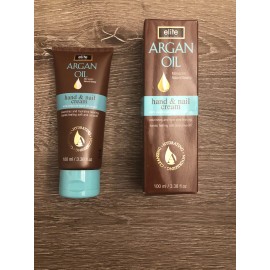 Elite Essentials Argan Oil Hand & Nail Cream - Nourishes and Hydrates