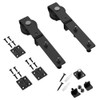 CCJH Bi-Folding Barn Sliding Door Hardware J Shape Roller Kit-Only