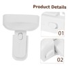 DOITOOL Refrigerator Lock Mini Fridge with Freezer Fridge Freezer Handle